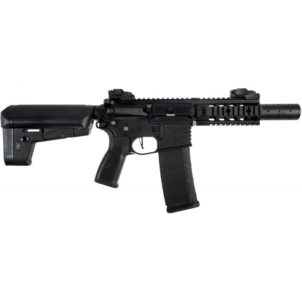 AR15 SilentOps CQB ALPHA - Full Metal - černá (DA-A03) - Delta Armory
