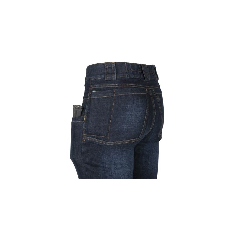 Kalhoty Greyman Tactical Jeans® - Denim Mid -  Dark Blue  - Helikon-Tex®
