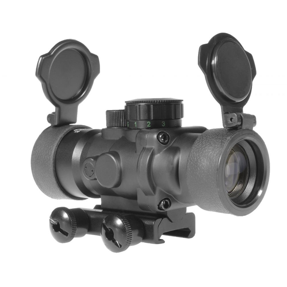 Kompaktní puškohled s podsvícením 3,5x30 - černý - Delta Armory