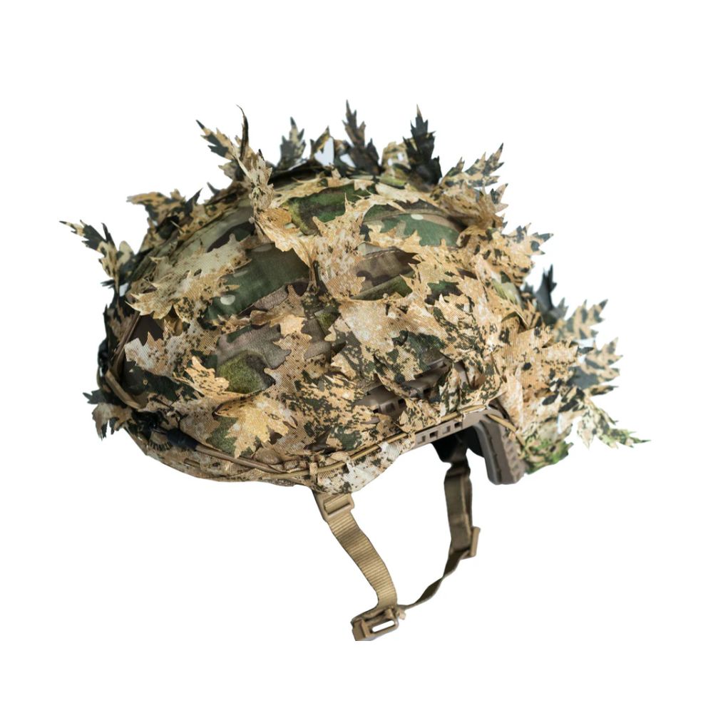 Maskovací síť na helmu/klobouk s jištěním - New River Tactical Gear