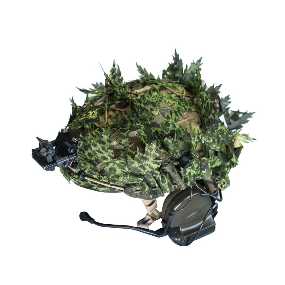 Maskovací síť na helmu/klobouk s jištěním - New River Tactical Gear