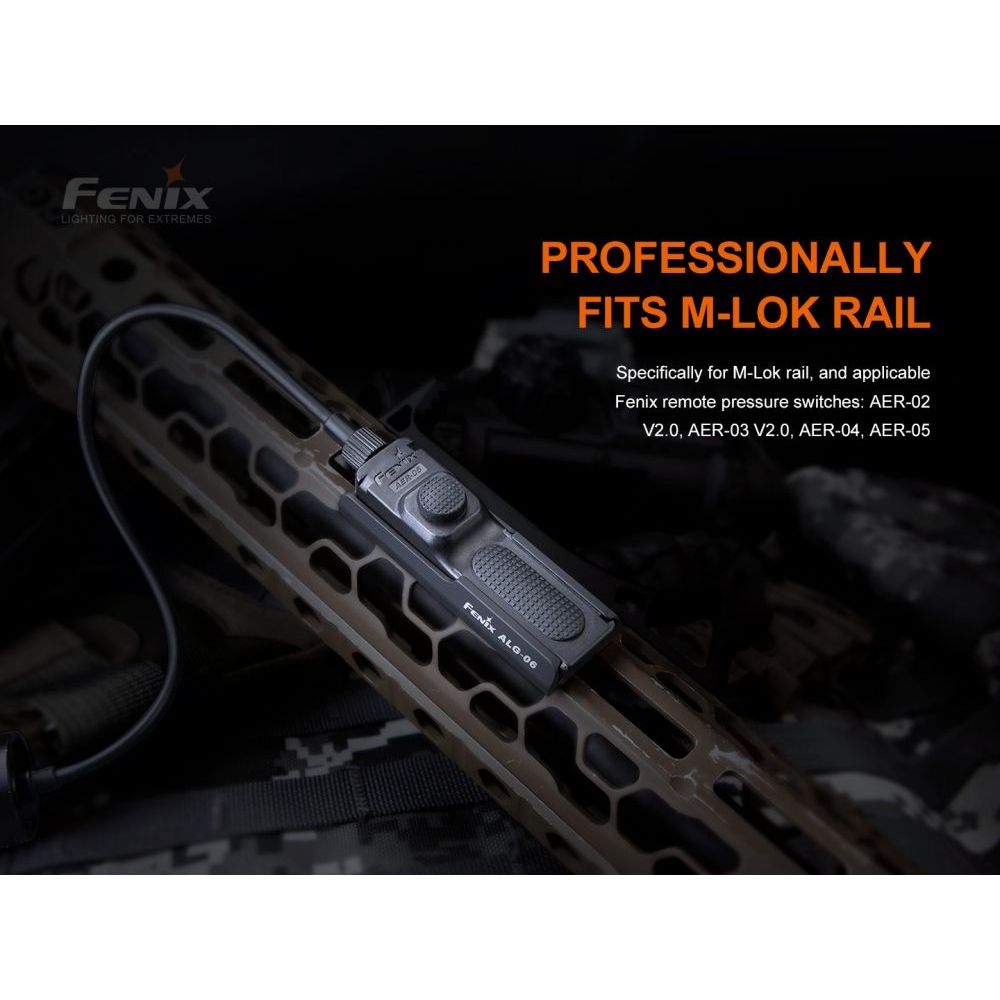 Úchyt  ALG-06 pro kabelový spínač na M-LOK - Fenix